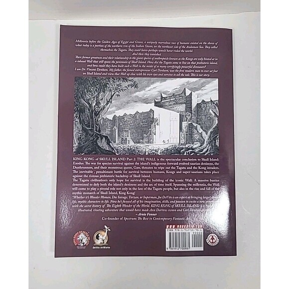 King Kong of Skull Island: The Wall 9781912700981 by Joe DeVito 1st Edition book - Picture 6 of 12